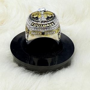 2024 FFL Liga Fantasy Football Championship Ring mit 2 Gold helmen - Product Image 4