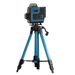 Km 16 Line Laser Level Green Light 520Nm Industrial Grade With Tripod For Construction And Alignment - Product Image 1