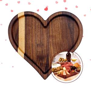 Bandeja DE SERVICIO DE MADERA rectangular rústica con asas para mesa de centro o fiesta, mesa de ratán, decoración del hogar - Product Image 5