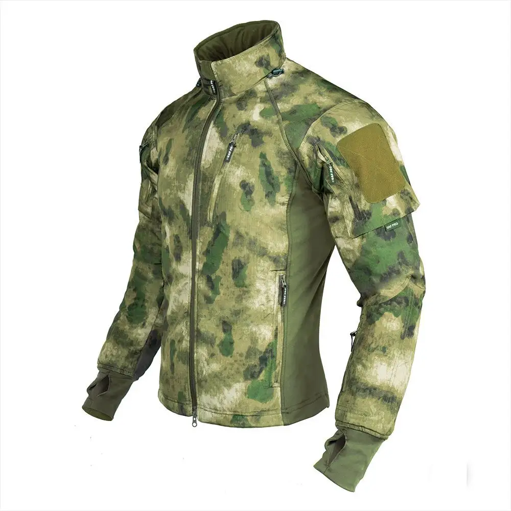 tactical cotton jacket waterproof and fleece ultra light camouflage tactical jacket