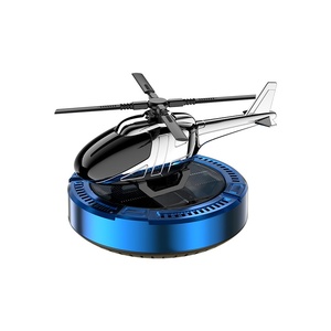 Profumatore <span class=keywords><strong>per</strong></span> Auto a Energia Solare a Forma di Elicottero, <span class=keywords><strong>Deodorante</strong></span> <span class=keywords><strong>per</strong></span> Auto, Mini Decorazione <span class=keywords><strong>per</strong></span> Bocchette d'Aria - Product Image 5