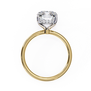 Elegant Yellow Gold <b>Diamond</b> <b>Ring</b> for Women Luxury Style Simple Design Daily Wear Jewelry - Product Image 4