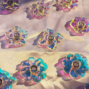 ZG Nguồn cung cấp Quà Tặng cứu trợ lo lắng Spinners giảm căng thẳng Đồ chơi chảy long lanh ngón tay <span class=keywords><strong>Fidget</strong></span> Spinners trong suốt - Product Image 4