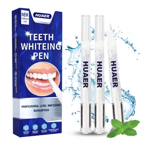 Private Label Custom Logo 16% 35% Hp Dazzling Instant Whiting Tooth Whiten Pens 44 Peroxide Gold Teeth Whitening Pen