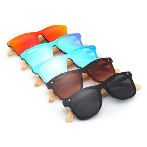 <span class=keywords><strong>2025</strong></span> Chất lượng cao người đàn ông kính mát đền vuông cổ điển khung Eyewear biểu tượng tùy chỉnh retro phong cách UV400 Shades Kính mát tre - Product Image 3