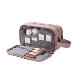 Bolsa de Aseo Rectangular Beilian, Bolsa de Viaje Portátil con Diseño de Separación para Artículos Secos y Húmedos - Product Image 5