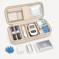 Estuche de Almacenamiento para Insulina y Viales de Péptidos EVA Personalizado OEM ODM, Resistente al Agua, Apto para Congelador, con Bolsillo de Malla con Cremallera y Logotipo Personalizado