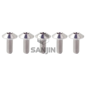 Tornillo de Cabeza de Paraguas Torx Personalizado de Titanio y Zinc de Alta Calidad, M6x12 15 16 20mm, para Accesorios de Bicicleta y Motocicleta, <span class=keywords><strong>GR5</strong></span> - Product Image 1
