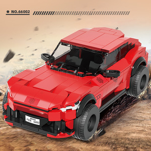 66002 Nuevo Producto Transfronterizo, Bloques de Construcción de Juguete para Armar, Modelo de Auto, Piezas Pequeñas de Plástico ABS - Product Image 1