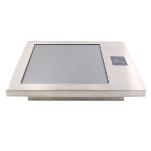 Tùy chỉnh thép không gỉ 19 inch tường-mountable cảm ứng điện dung không thấm nước IP65 NFC/RFID/QR Panel công nghiệp PC - Product Image 4