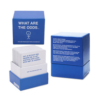 Drôle Couples Idée Cadeau Conversation Romantique Rencontres <span class=keywords><strong>Jeu</strong></span> Cartes Impression Personnalisée Quotidien intéressant drôle Standard <span class=keywords><strong>Jeu</strong></span> Carte - Product Image 1