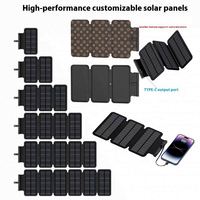 Panneau solaire pliable, banque d'alimentation portable solaire 36800mah 30000mah 200000 Mah, chargeur solaire 50000mah