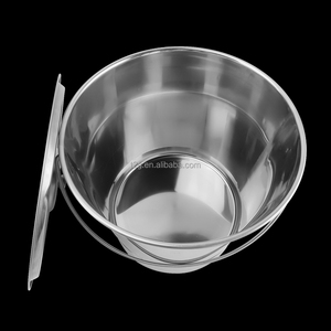 Cubo de Acero Inoxidable de 10-15L con Tapa, Diseño Moderno para Uso en la Cocina - Product Image 2
