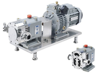 Machine de remplissage à pompe rotative pour liquides visqueux, sauces, confitures et boissons