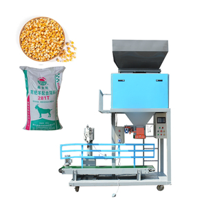 Machine de remplissage semi-automatique pour sacs en jute de 10 kg, 25 kg, 50 kg, pour le riz, les granulés d'engrais, les aliments pour oiseaux, les graines - Product Image 4