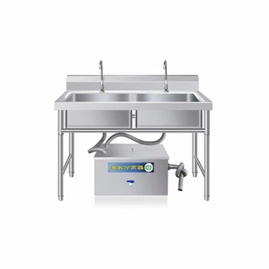 VICTORY KITCHEN Médical commercial 201/304 Séparateur huile-eau de meubles de cuisine en acier inoxydable en laboratoire et à l'hôpital - Product Image 5
