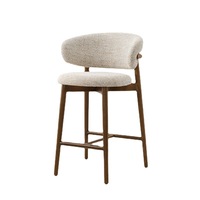 Tabourets de bar de luxe, chaises de comptoir pour îlot de cuisine, chaises en bois pour salle à manger, tabourets hauts abordables, sur mesure