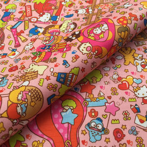 Dibujos animados Impresión digital Jersey tela floral <span class=keywords><strong>Liverpool</strong></span> tela Impresión digital por yarda para diademas - Product Image 5