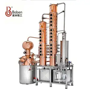 Nouvelle arrivée Équipement de distillation d'alcool industriel personnalisé Équipement de distillation d'éthanol 500l