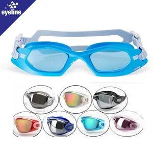 OEM Professional Swimming Goggles Anti-fog 100% Uv Adjustable Glasses Belt Swim Goggle Adult Waterproof Glasses