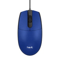 Souris filaire optique classique et fine Ms70 Havit, accessoires informatiques pour PC, câble de 1,35 m