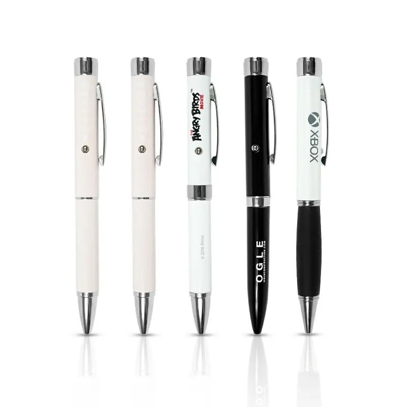 Bolígrafos de plástico para bolígrafos con luz, herramienta creativa más barata de gran venta