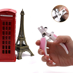 CW5037 Fournitures de toilettage pour animaux de compagnie, ciseaux à ongles en acier inoxydable, coupe-ongles sûr pour chats et chiens, coupe-ongles pour petits animaux - Product Image 3