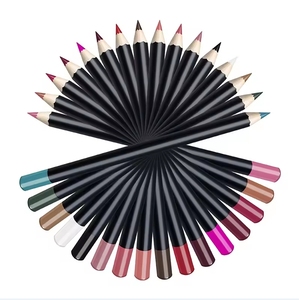 Crayon à Lèvres en Bois Multifonctionnel, Longue Durée, Imperméable, Lisse, Eyeliner, pour Sourcils, Soins Personnels, 25 Couleurs - Product Image 2