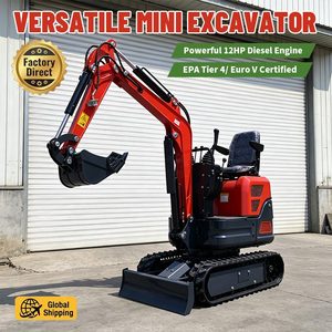 Mini-excavatrice électrique à performance supérieure et faible bruit, Euro 5, 1,5 tonne, 2 tonnes, 3,5 tonnes, 6 tonnes, avec tarière - Product Image 1