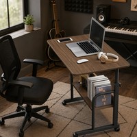 Bureau d'étude moderne et simple, table d'écriture pour ordinateur, poste de travail pour la maison, le bureau, la chambre, le dortoir, l'école, espace d'apprentissage