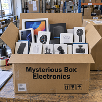 Écouteurs, montres connectées, chargeurs, haut-parleurs : Inspection de qualité pour le commerce électronique, vente en gros, électronique mixte, boîte mystère, surplus de stock
