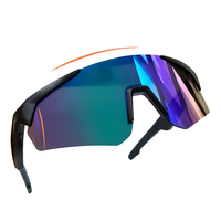 Lunettes de soleil intelligentes de sport QY-Pro2 BT lunettes de cyclisme verres polarisés oreille ouverte haut-parleurs de musique avec micro Protection UV étanche