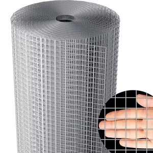 Grillage soudé galvanisé à chaud 12,7x12,7 mm, panneaux de mailles carrées robustes <span class=keywords><strong>pour</strong></span> le renforcement de la construction - Product Image 2
