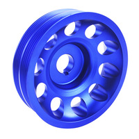 Services de tournage et fraisage CNC personnalisés, pièces usinées OEM pour poulie en aluminium pour Impreza WRX STI