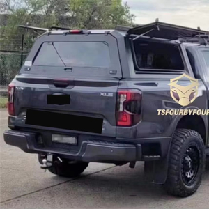 Kit de conversion de pick-up 4x4, toit rigide en aluminium noir, auvent pour <span class=keywords><strong>Ranger</strong></span>/Raptor T6/T7/T8, pour Navara Np300 Dmax Hilux Revo - Product Image 1