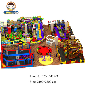 Custom Theme Park Rides Ball Pools <b>Slide</b> Naughty Castle <b>Indoor</b> Playground Kids Soft Play Equipment - Product Image 4