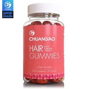 Meilleure Vente Vitamines Gommeuses <span class=keywords><strong>pour</strong></span> la Croissance Capillaire sous Marque Privée OEM, Gommes à la Biotine <span class=keywords><strong>pour</strong></span> des <span class=keywords><strong>Cheveux</strong></span> Forts, la Peau et <span class=keywords><strong>les</strong></span> Ongles - Product Image 1
