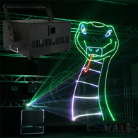 Proyector láser 3 en 1 de 20W y 30w, luz RGB para espectáculos, animación, discoteca, DJ, Clube nocturno, 35 MPPS, 30w