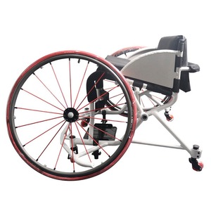 Fauteuil roulant de sport haut de gamme pour le basketball, roues arrière Spinergy USA, ceintures de sécurité fixes - Product Image 6