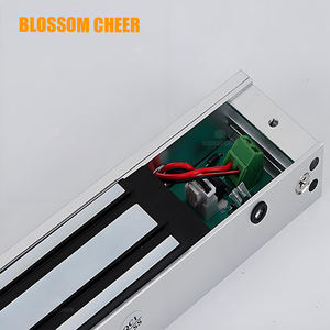 280 kgシングルドア表面取り付け磁気ロック容量キーレス50mmバックセットアルミ合金電気ドアロック - Product Image 6