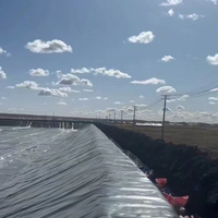 Bâche en PEHD multi-épaisseurs pour bassins agricoles, étangs d'abreuvement du bétail et fosses de drainage