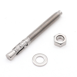 Nhà máy tùy chỉnh kích thước SS304 316 thép không gỉ nêm bu lông Neo bê tông mở rộng bu lông Neo với đai ốc và máy giặt - Product Image 5