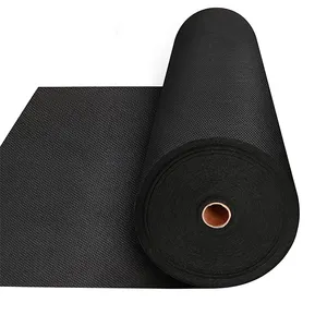 Robustes PP-Material Schwarze Farbe 1%-4% UV-Beständigkeit Vlies-Unkraut matten gewebe