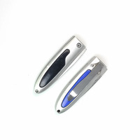 Vente directe d'usine, couteau de poche pliable DIY OEM EDC avec lame de scie et manche en alliage d'aluminium pour le camping
