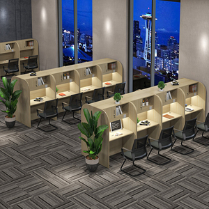 Bằng gỗ nghiên cứu bảng Thiết kế thư viện bàn hiện đại đọc bảng cho thư viện máy tính bàn - Product Image 6