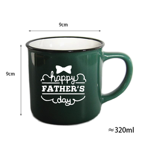 Taza de cerámica creativa GZYSL, taza de leche esmaltada de Color y taza de café, <span class=keywords><strong>diseño</strong></span> personalizado <span class=keywords><strong>para</strong></span> el Día <span class=keywords><strong>del</strong></span> <span class=keywords><strong>Padre</strong></span> - Product Image 6