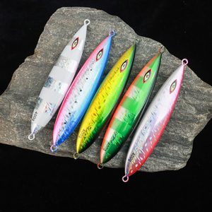 Señuelo <span class=keywords><strong>de</strong></span> Pesca Metálico Luminoso <span class=keywords><strong>de</strong></span> Alta Calidad 400g OEM para Pesca <span class=keywords><strong>de</strong></span> Lubina en Barco, Señuelo Black Fox - Product Image 4