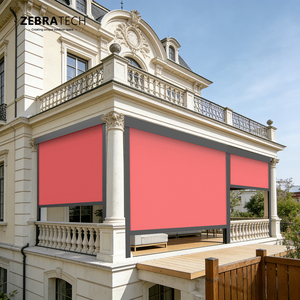 Stores électriques d'extérieur pour patio, en tissu imperméable et résistant au vent, modernes, pour balcon, <span class=keywords><strong>terrasse</strong></span>, petit jardin, ombrage, <span class=keywords><strong>prix</strong></span> économique - Product Image 1