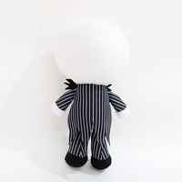 Boneka Monyet Kustom Lucu, Hewan Boneka Monster Imut, Bantal Isi Kapas PP Ramah Lingkungan, Lembut, Penghibur Natal