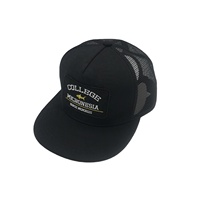 Casquette Snapback Premium Personnalisée à 5 Panneaux, Visière Plate, Écussons Brodés, Casquette Trucker en Maille